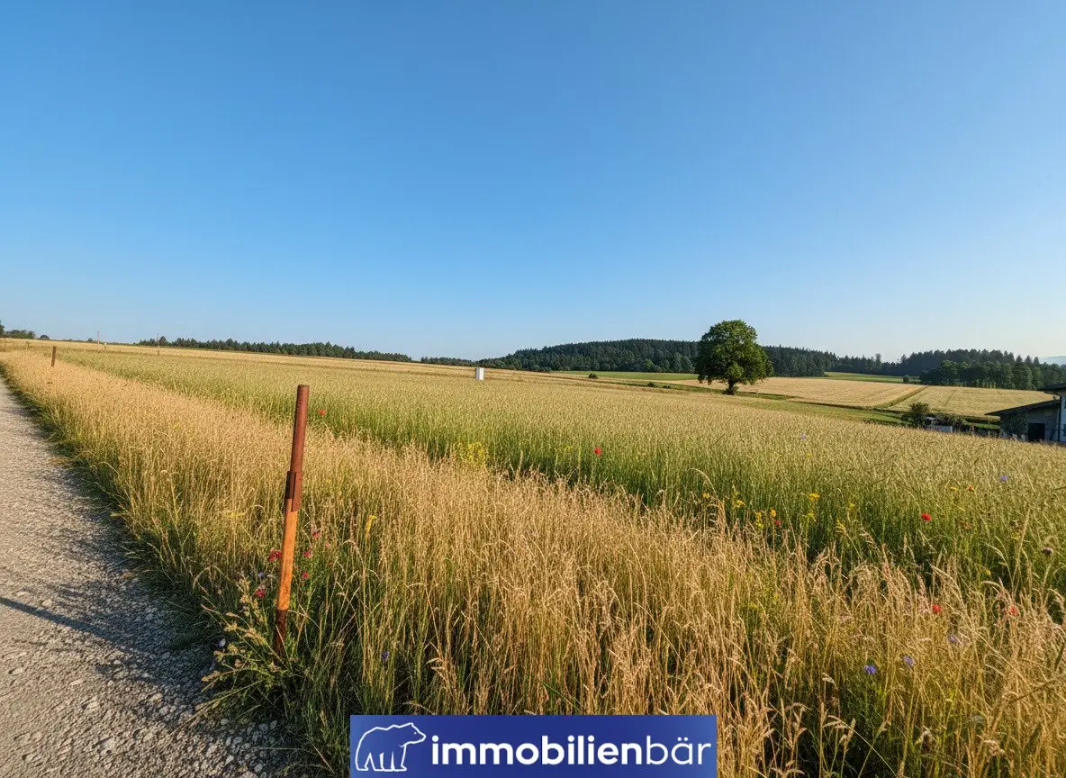 Dreamlike building plots in St. Willibald, Wamprechtsham district