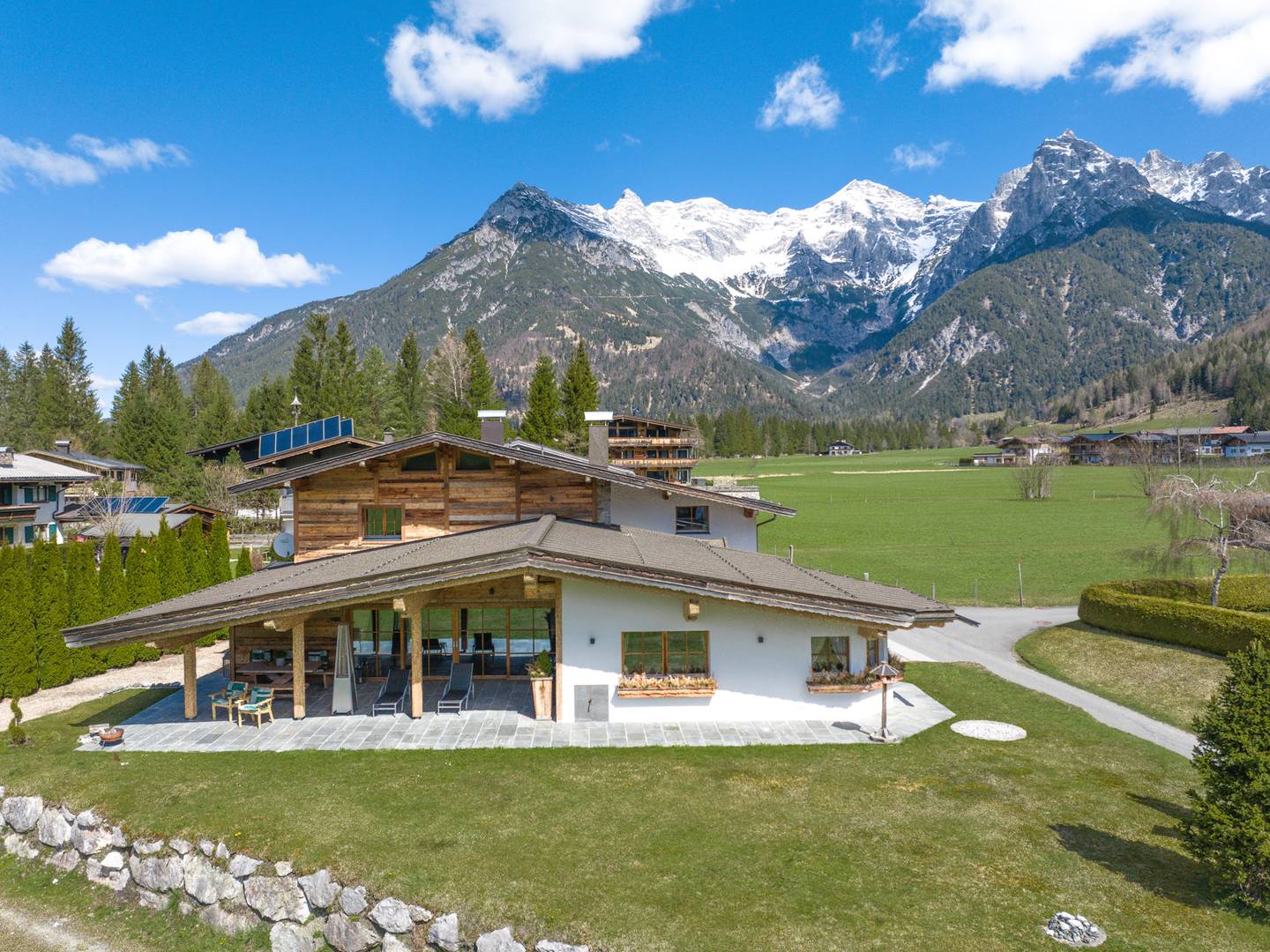 Luxuriöses Chalet mit Panoramablick in Sankt Ulrich am Pillersee