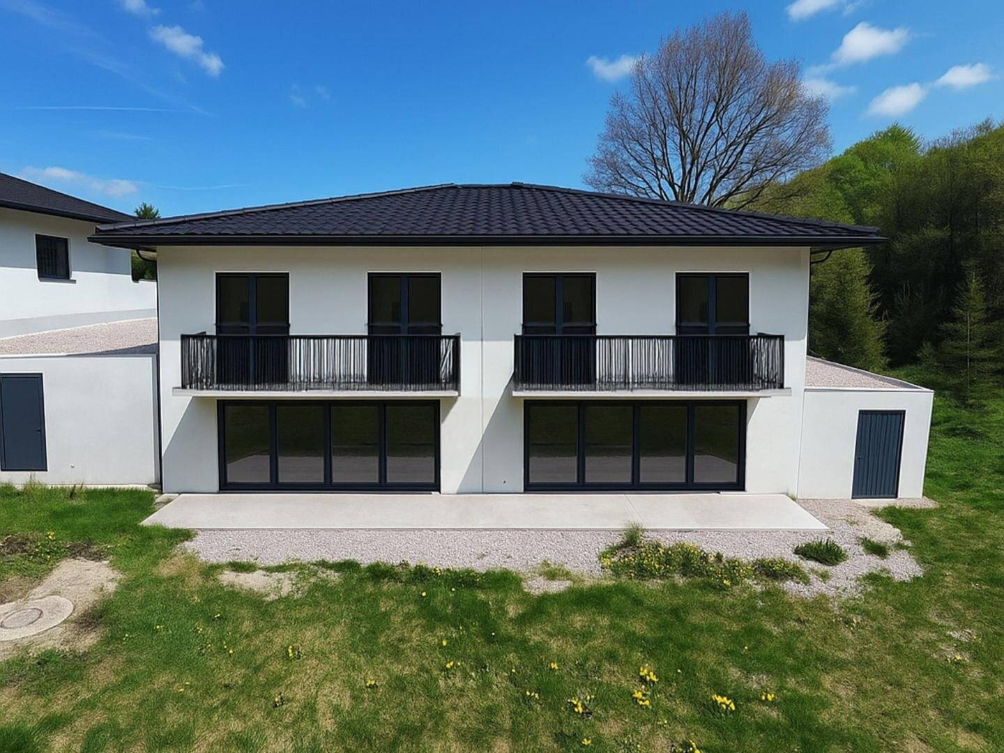 Belagsfertiges Reihenhaus in Bruckmühl mit Garten & Garage, 120 m²