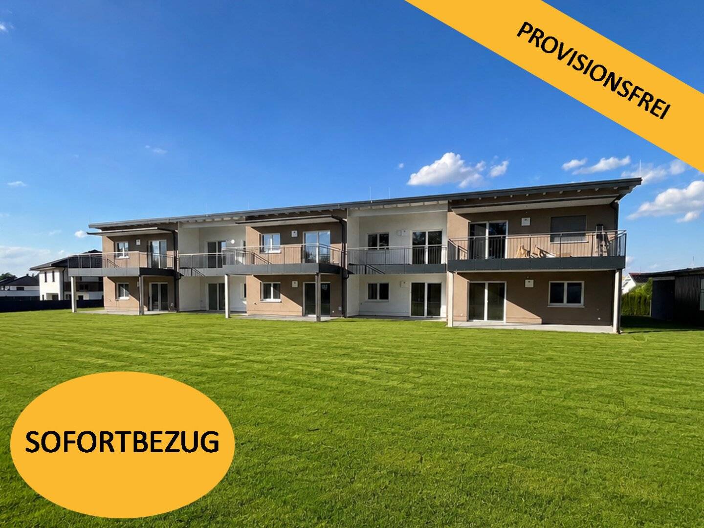 Ground floor apartment with garden area and loggia