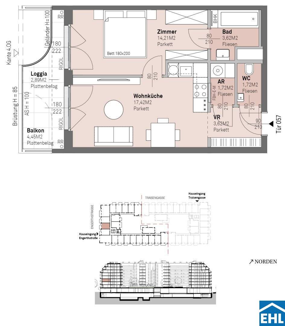 Luxuriös über den Dächern Wiens: Dachgeschoßwohnungen und Penthouses