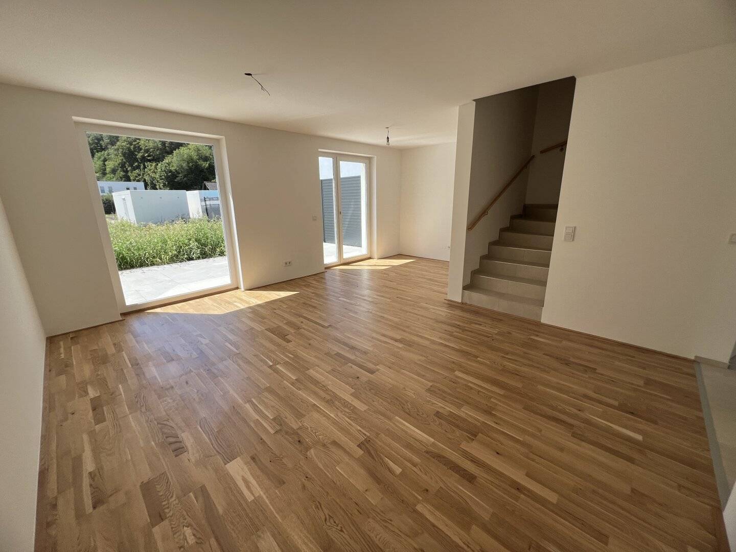 Leistbare Neubau Doppelhäuser 128 m², Kauf ab nur € 1.505,- /Monat, hohe Förderung fix 1,5%/10 J., Galerie, Dachterrasse, Eigengarten, Einzelgarage