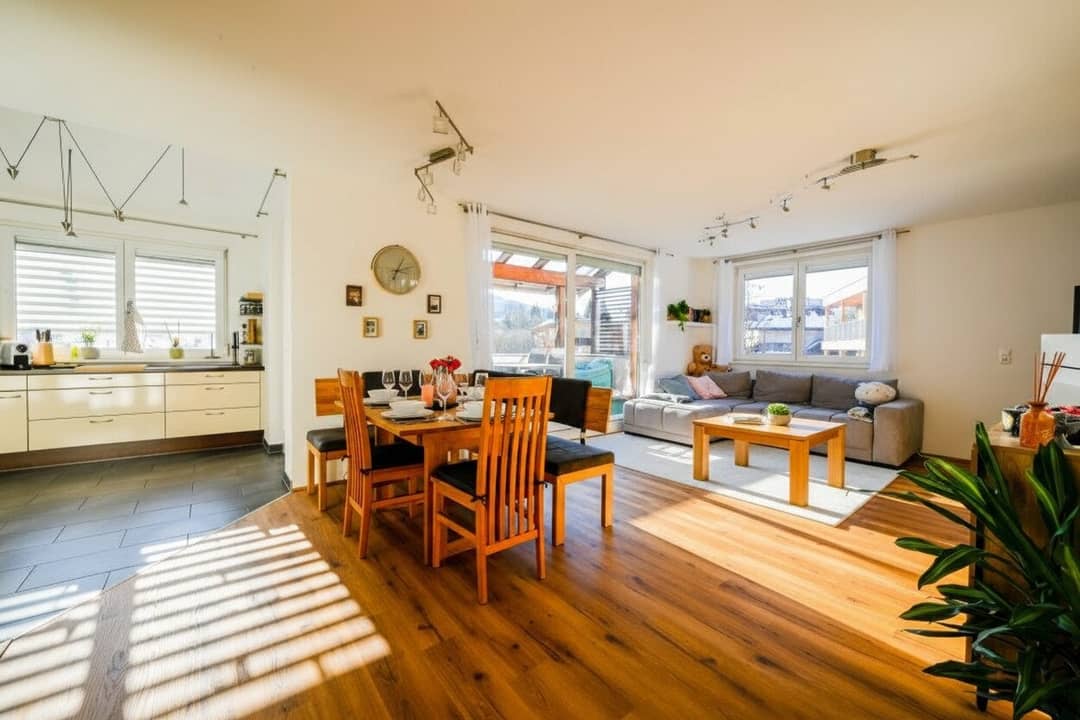 Maisonettewohnung Going am Wilden Kaiser Terrasse