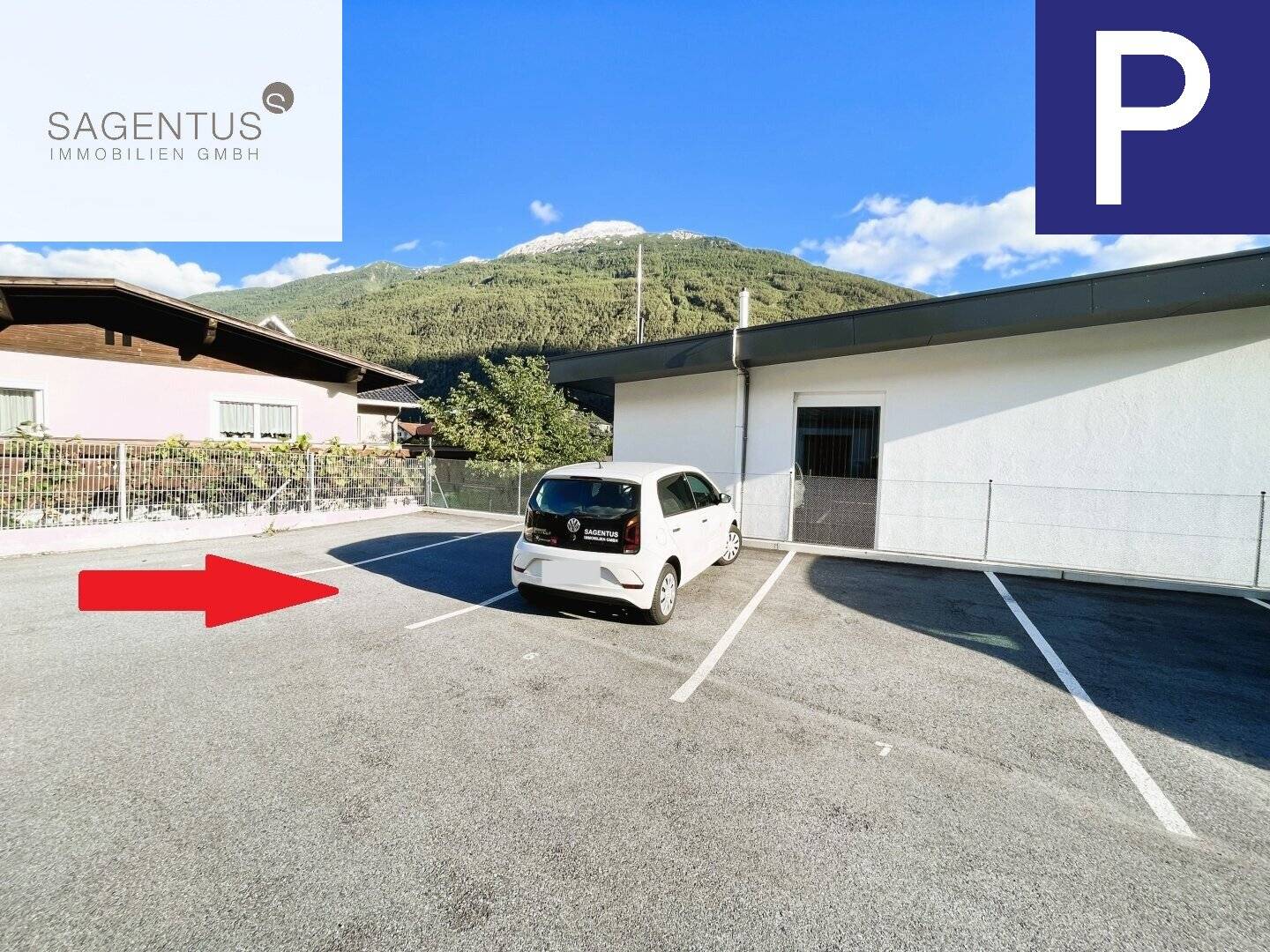 Car parking space in Tarrenz near Imst for rent