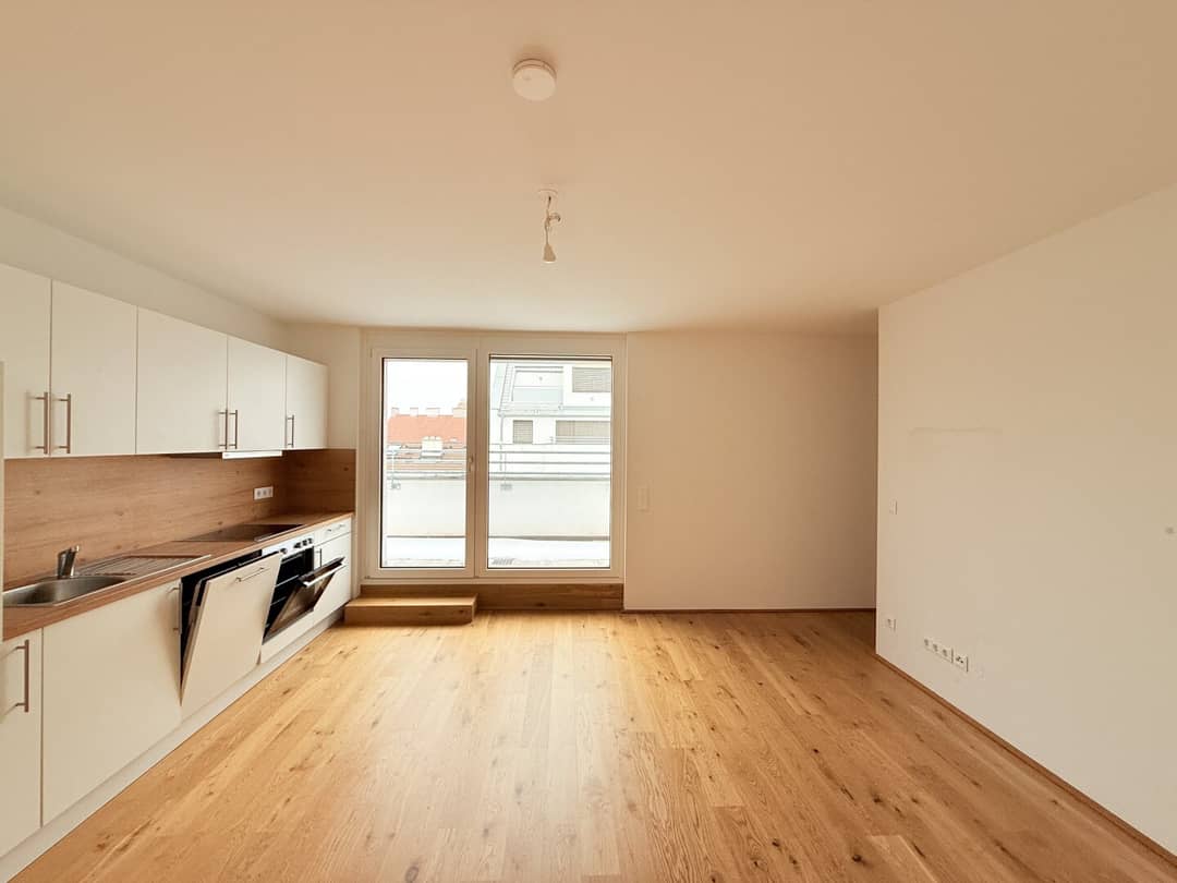 Newly built apartment balcony terrace quiet area