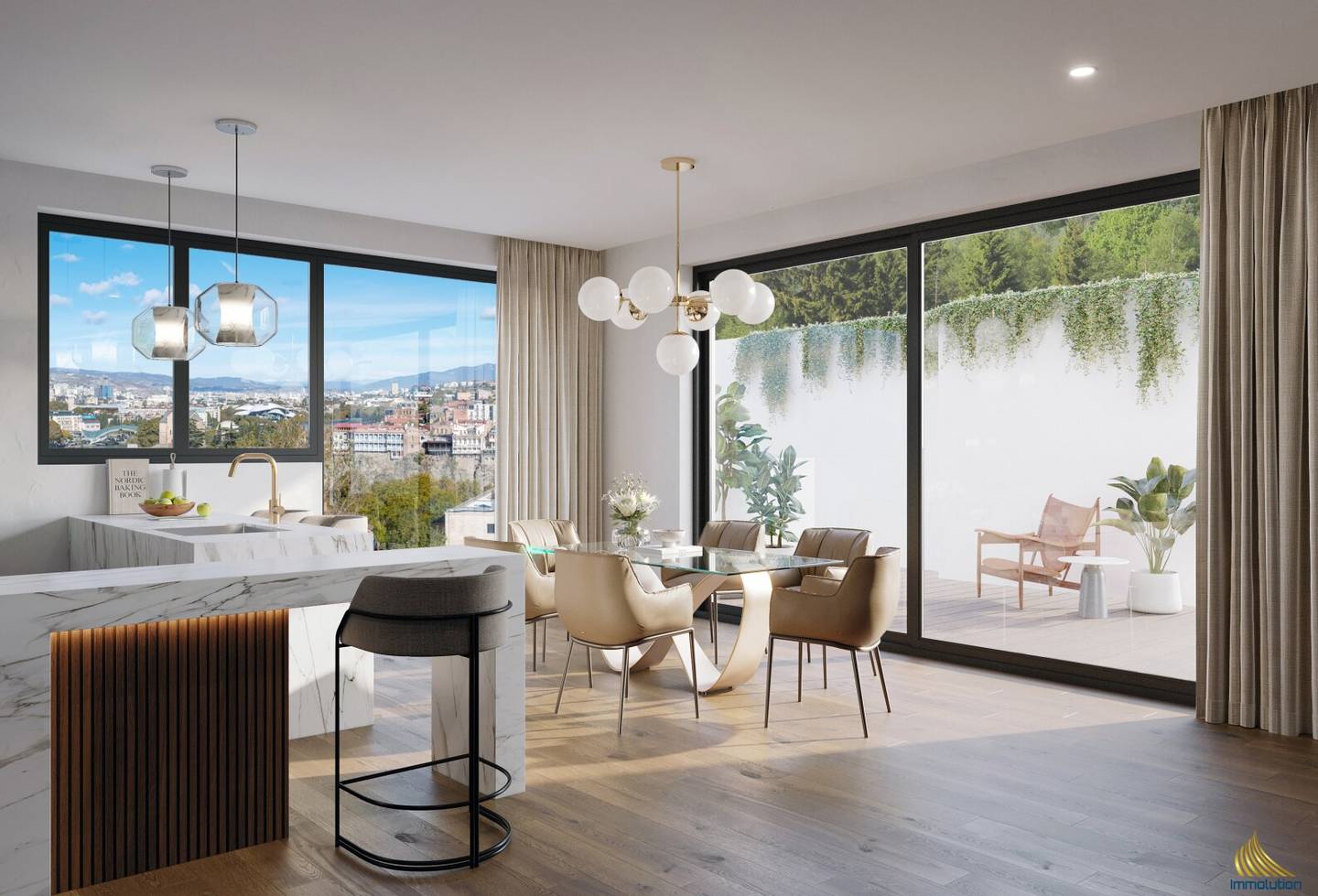 Exklusive Doppelhaushälfte | TOP 01 in Steinhaus bei Wels – modernes Wohnen mit Pool, Garten & Panoramablick