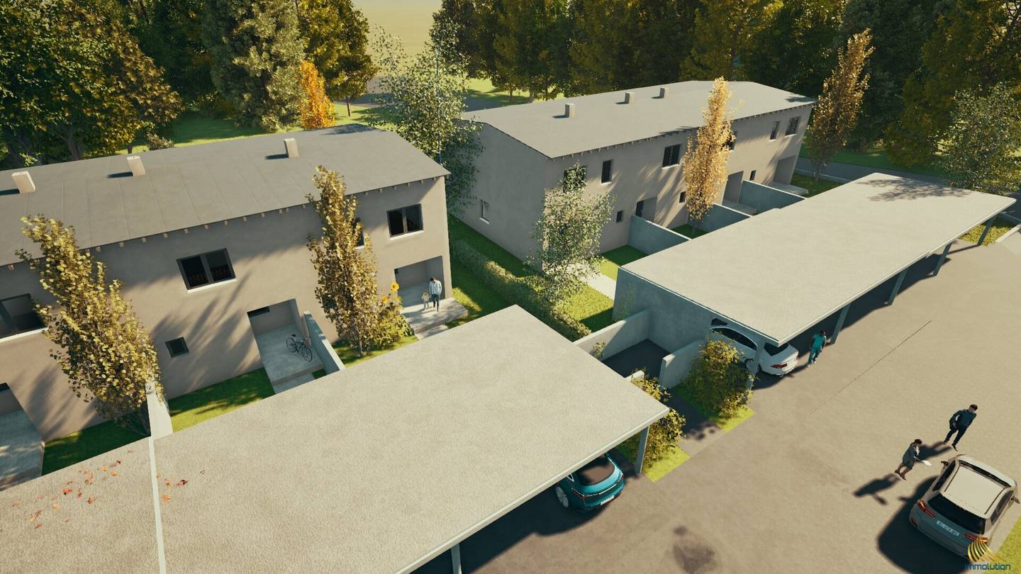 NOVA Gärten Reihenpark – Neubau-Reihenhäuser in St. Valentin