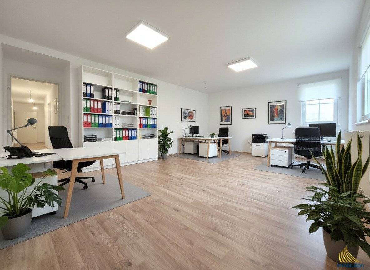 Completely renovated office with style and substance – perfect for the professional restart!