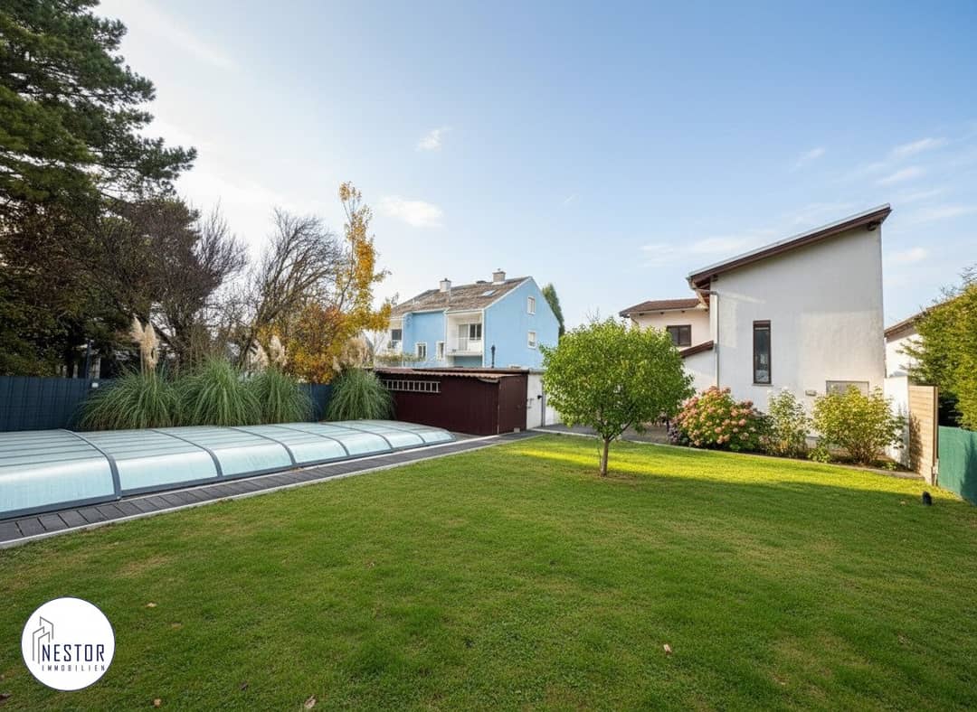 Villa mit Pool & Garten in 1220 Wien