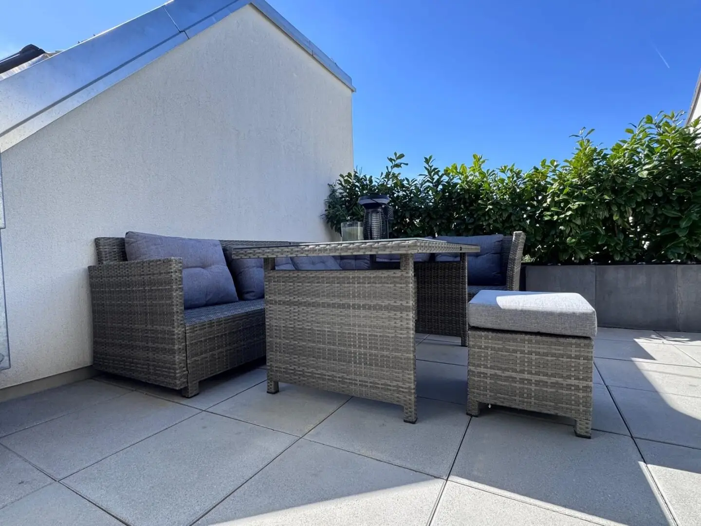 Apartment with roof terrace and underground parking