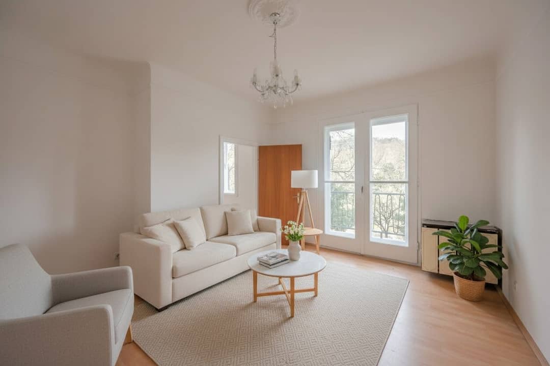 Wohnung ruhige Lage nahe Hüttelbergwald Balkon