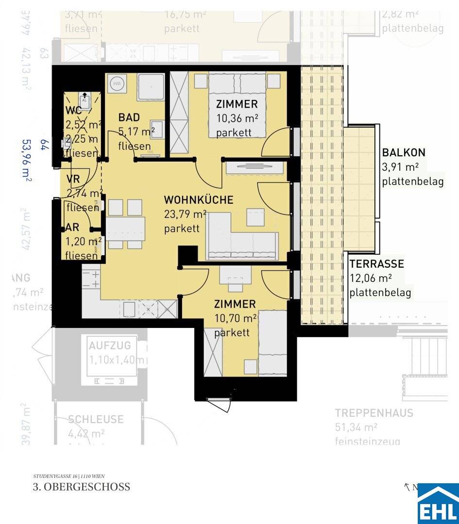 Comfortable living in Simmering: modern apartments with first-class fittings