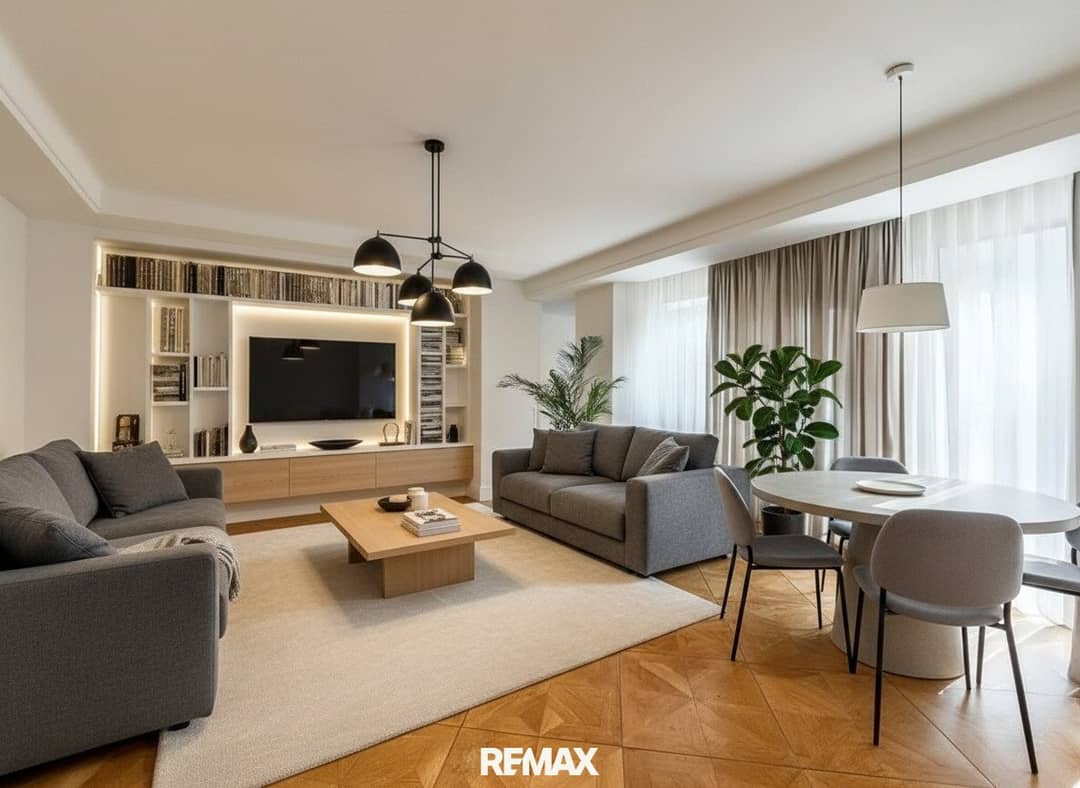 Wohnung mit hohen Decken hellen Räumen zentrale Lage