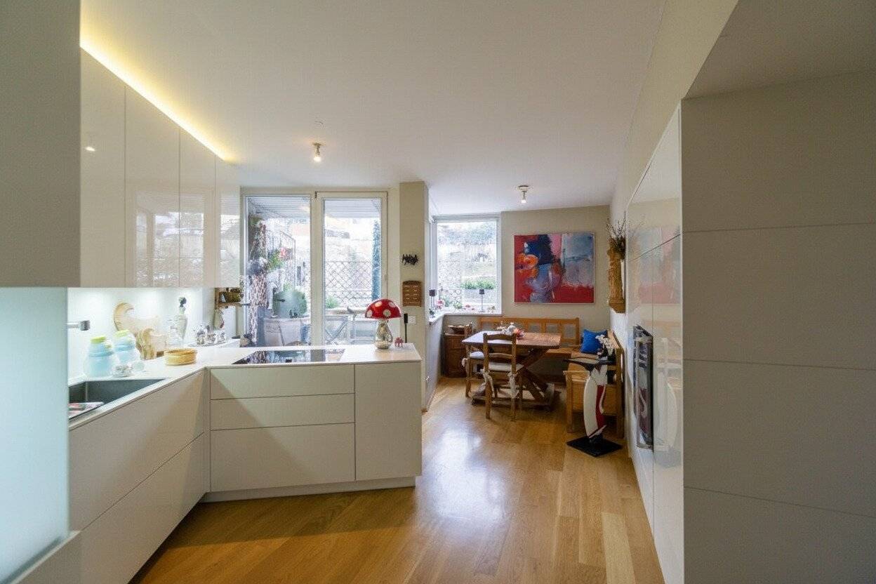 Dachgeschosswohnung mit Dachterrasse Kremstalblick