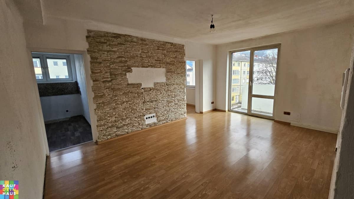 3-Zimmer-Wohnung mit Balkon in Judenburg – 54 m², unbefristet