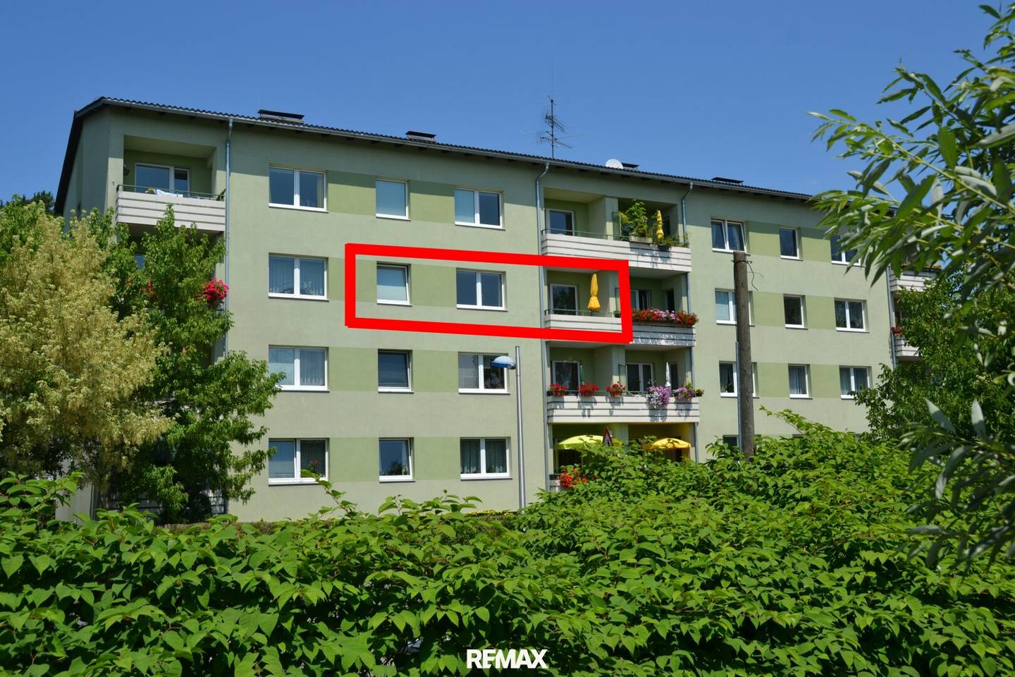 Wohnung im Zentrum von Wieselburg mit Loggia