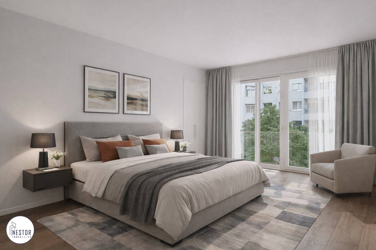 Commission-free | First occupancy | Modern 2 room apartment with terrace and garden in the heart of Liesing, turnkey