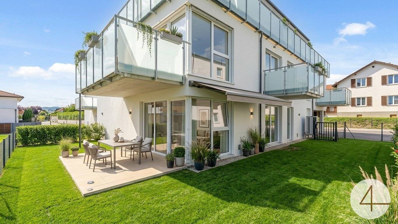 Wohnung mit Balkon und Aufzug