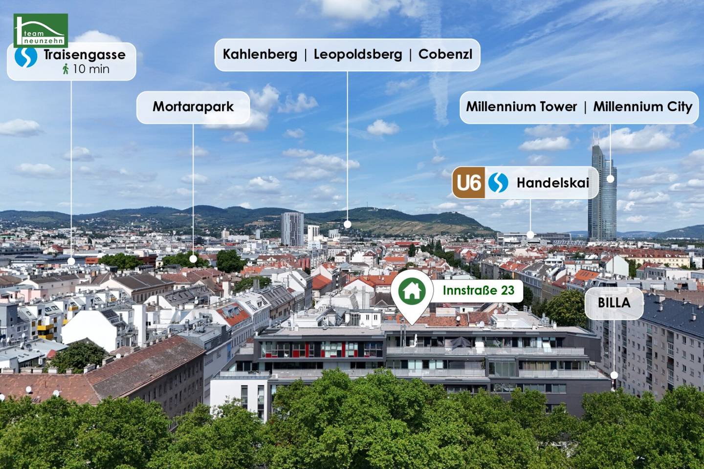 Gepflegte Mietwohnungen in idealer Lage! Nahe Donau, Augarten und Prater!
