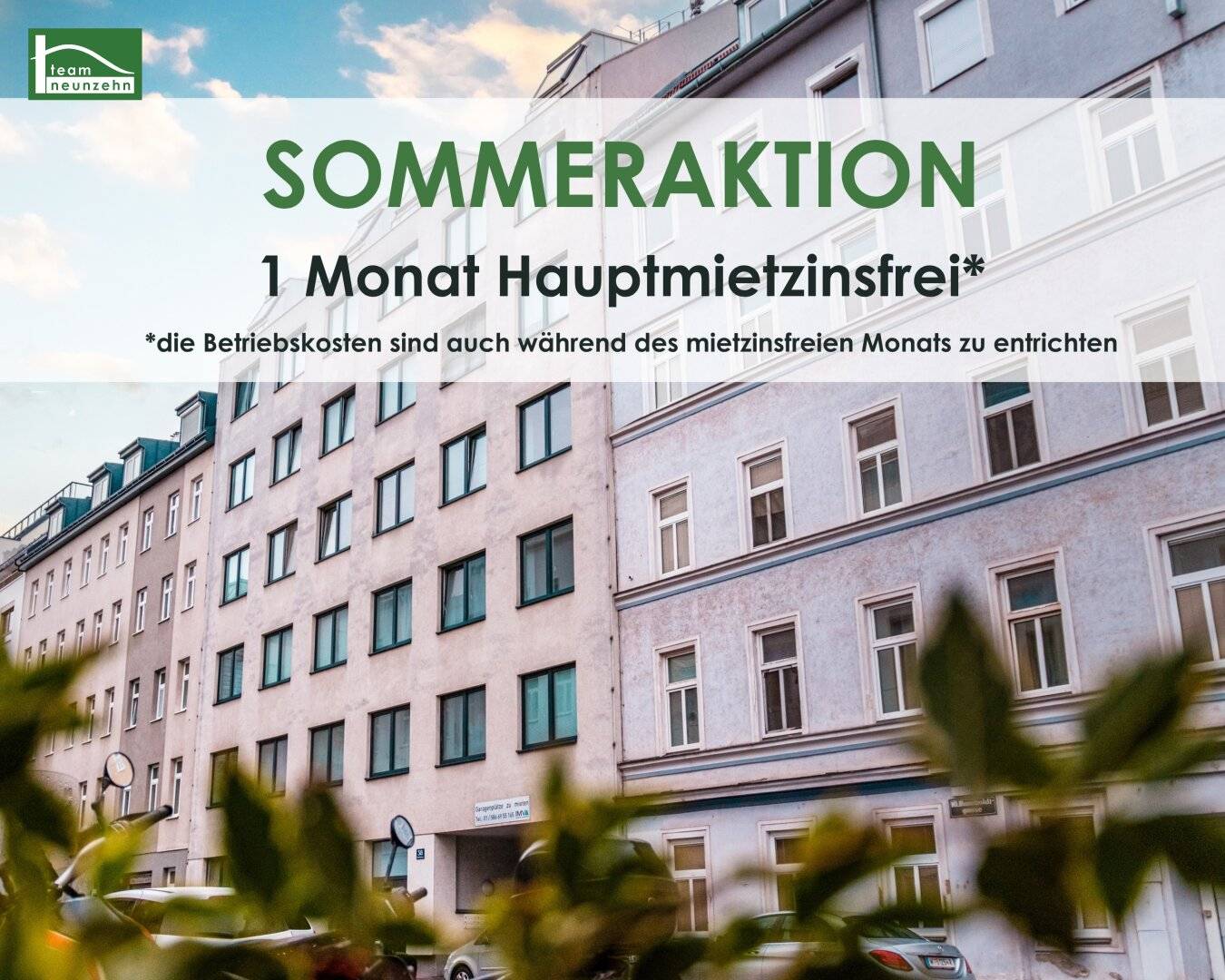 Gut geschnittene Wohnungen in verkehrsberuhigter Lage in Favoriten