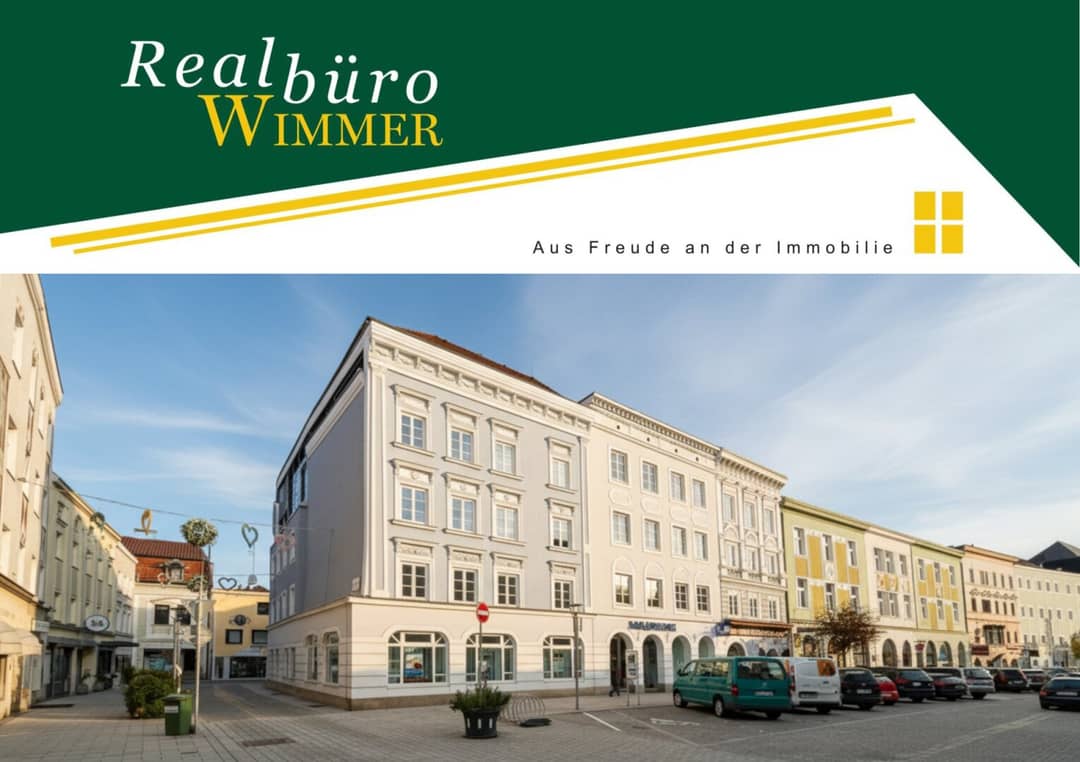 Großzügige, helle Büro- oder Praxisfläche in repräsentativem Stadthaus am Roßmarkt