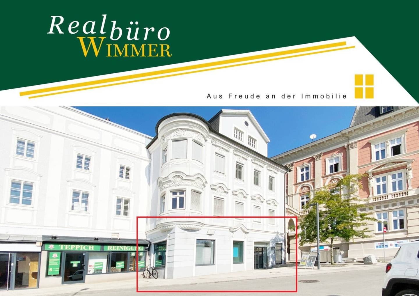 Büro / Ordination / Geschäft - Vielfältig nutzbare Räumlichkeiten mit Innenhof