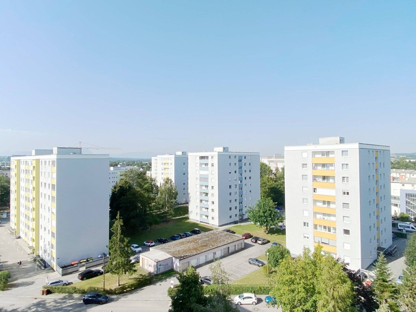 Wohnung im obersten Geschoss mit Loggia