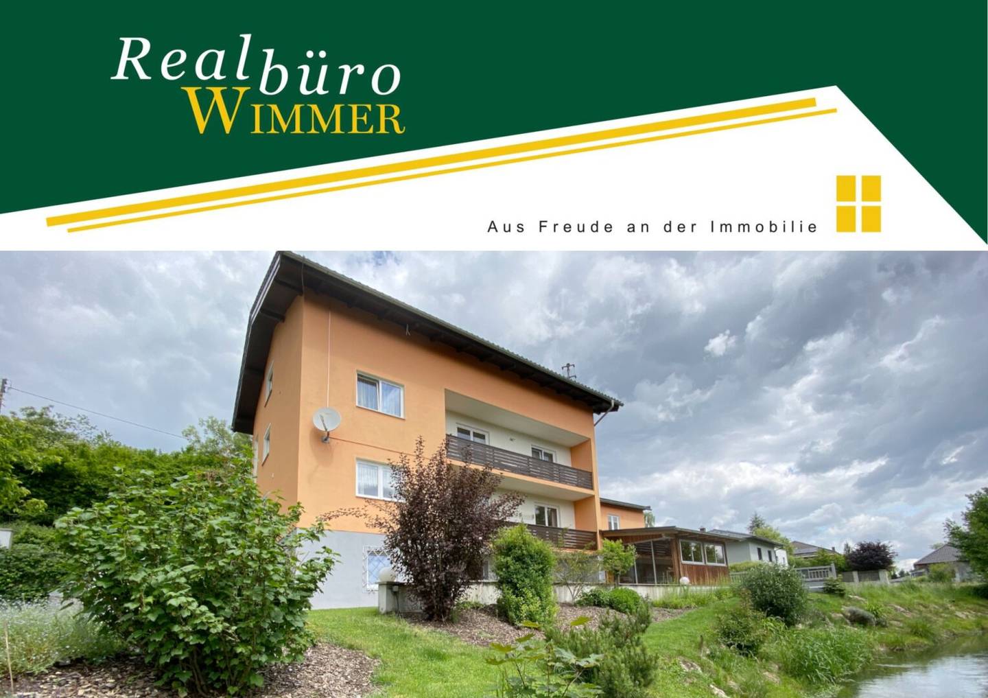 Top gepflegtes großes Wohnhaus in idyllischer Lage am Wimbach