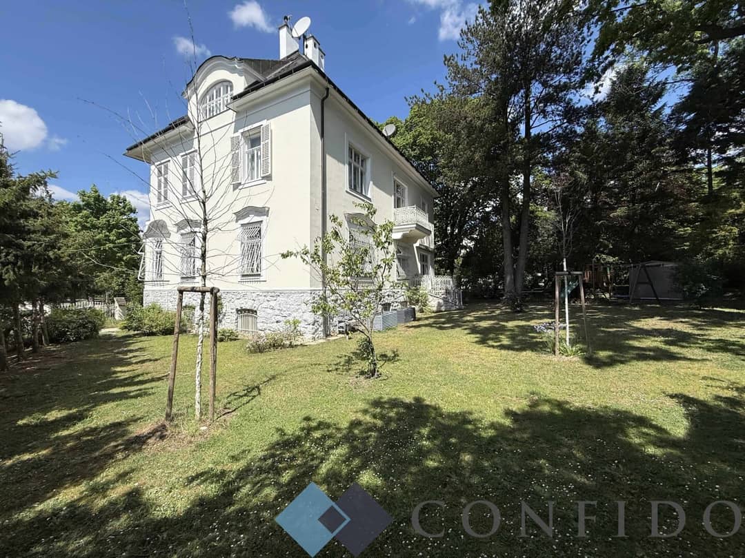 Villa in Wien 18., Sternwartepark – 380 m² Wohnfläche, Garten