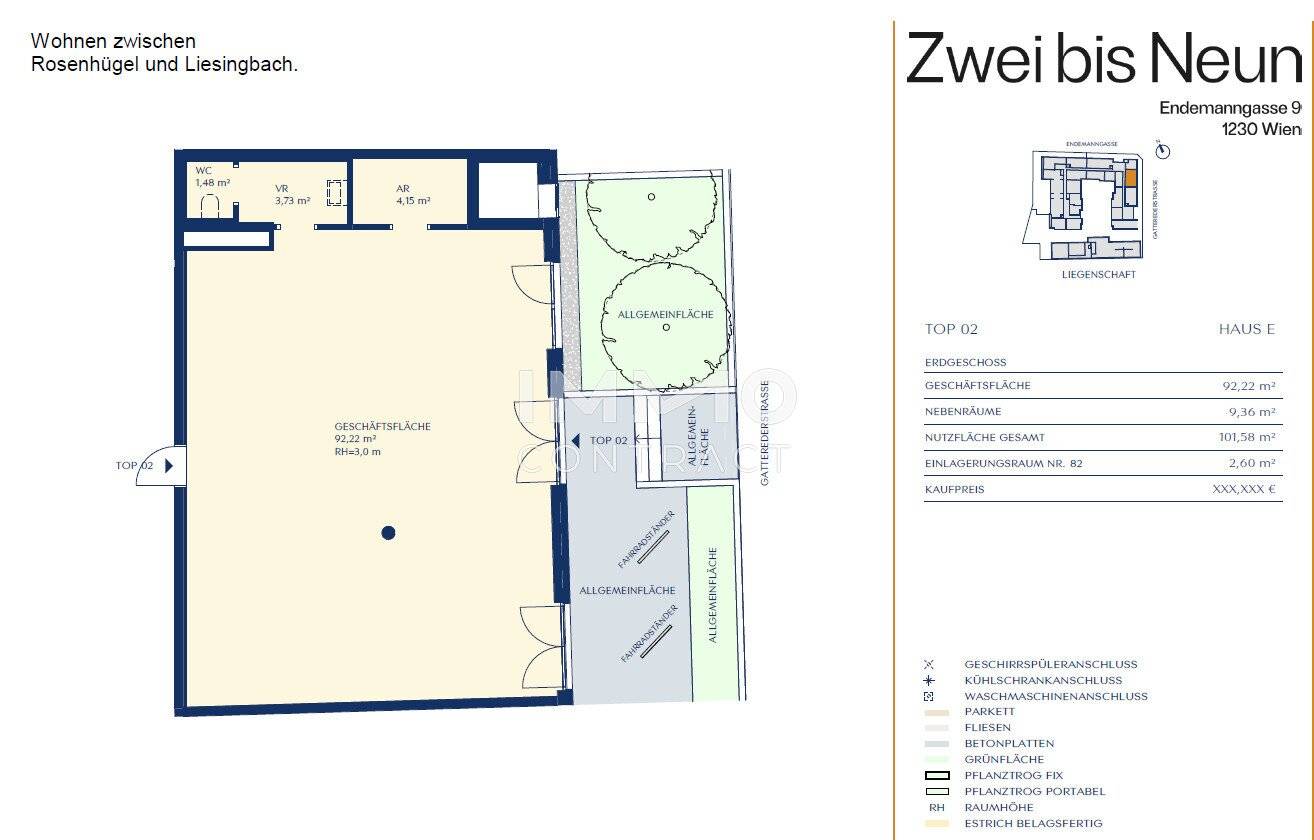 Praxis Büro im City Garden! Ihre Geschäftsidee in wunderschöner und gut erreichbarer Lage!
