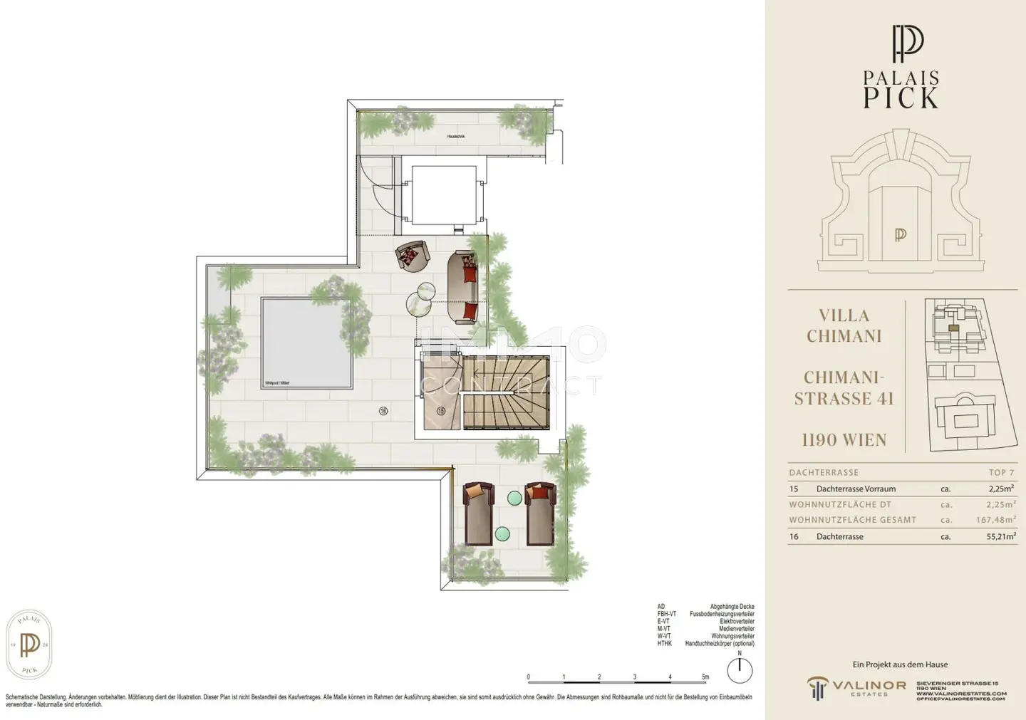 Penthouse Neubau Cottageviertel Erstbezug Pool