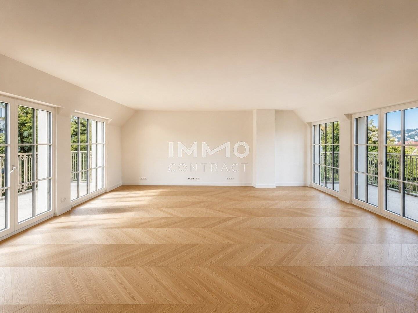 Penthouse New Build Cottageviertel Pool