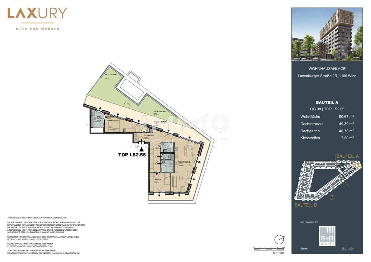 Wohnung mit Terrasse und Garten am Hauptbahnhof