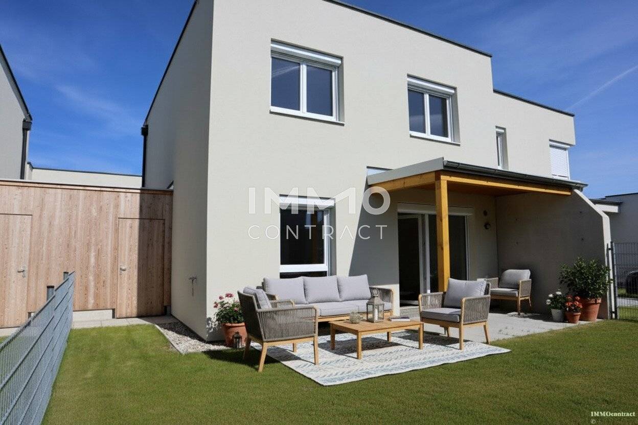 In the center duplex with own garden for rent in St. Leonhard am Forst commission-free