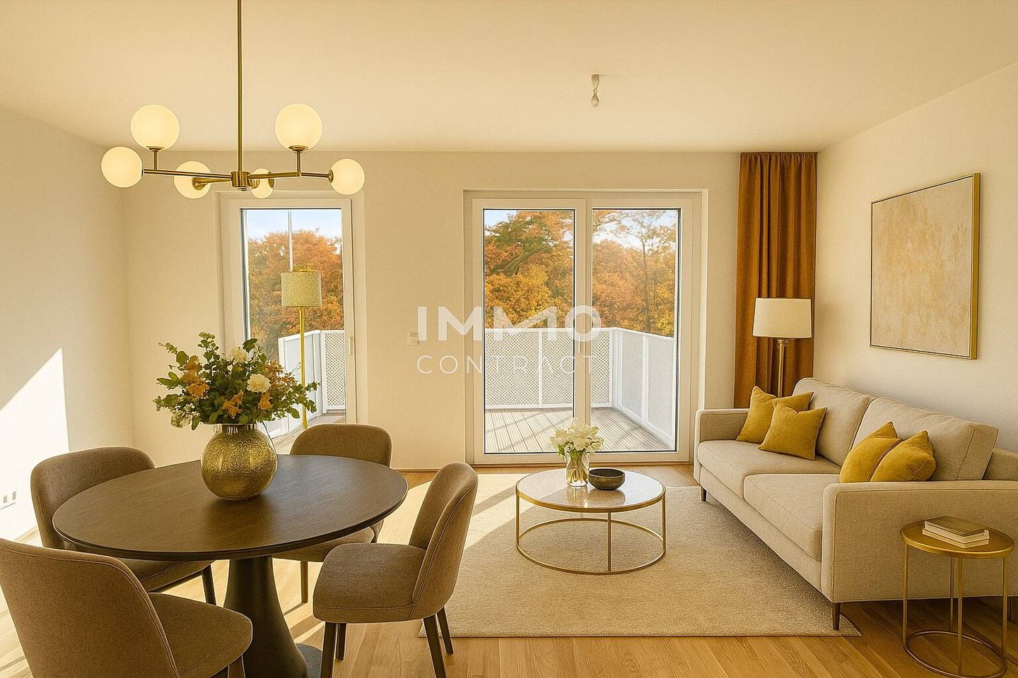 Brand new apartment with garden and terraces near U3