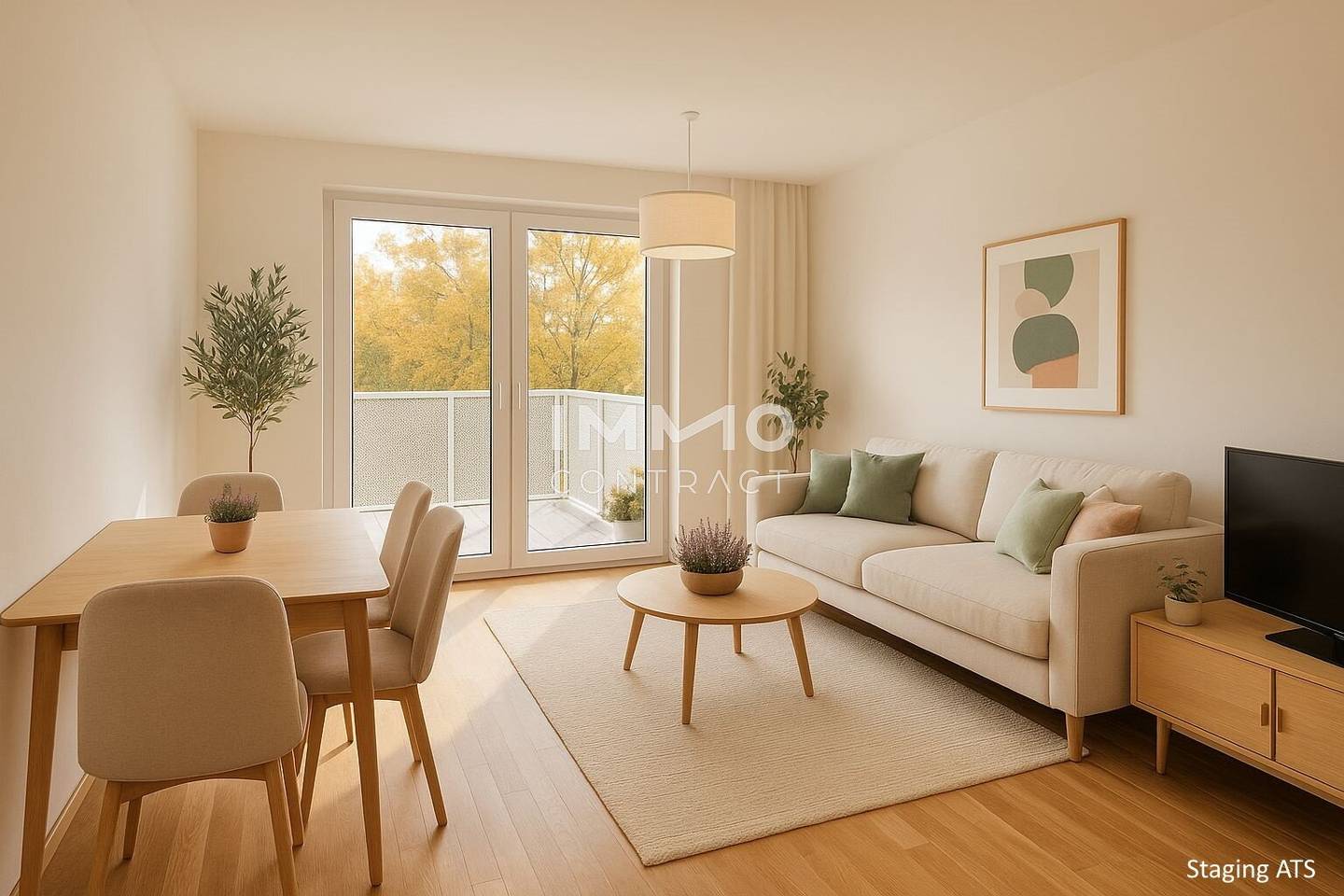 Ground floor apartment with private garden