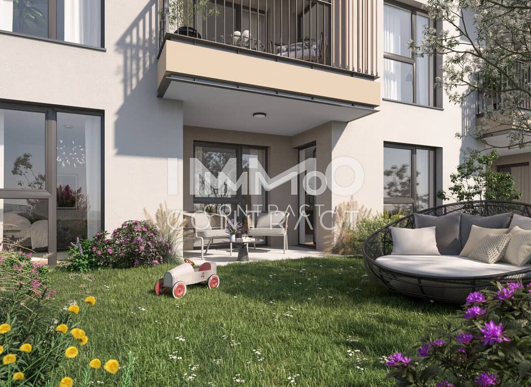 2-Zimmer Gartenwohnung im EG in Ober-Grafendorf, Erstbezug 2024