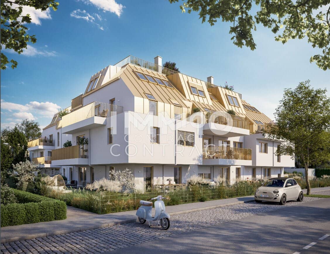 New apartment with private garden and terrace