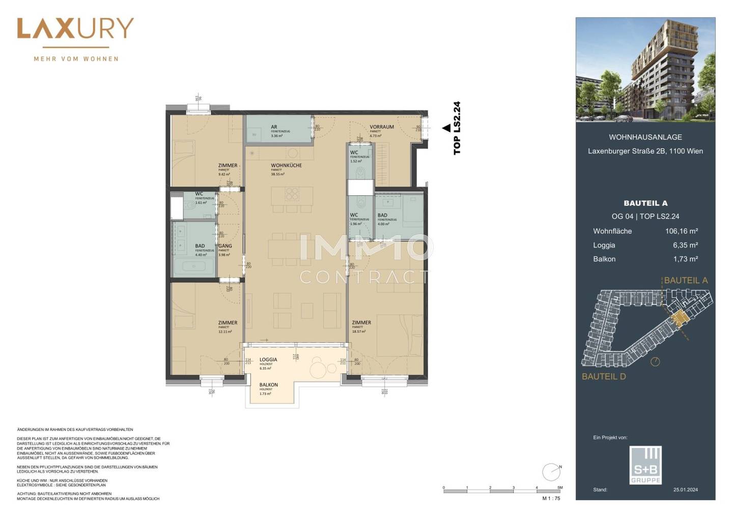 Apartment near main train station with balcony