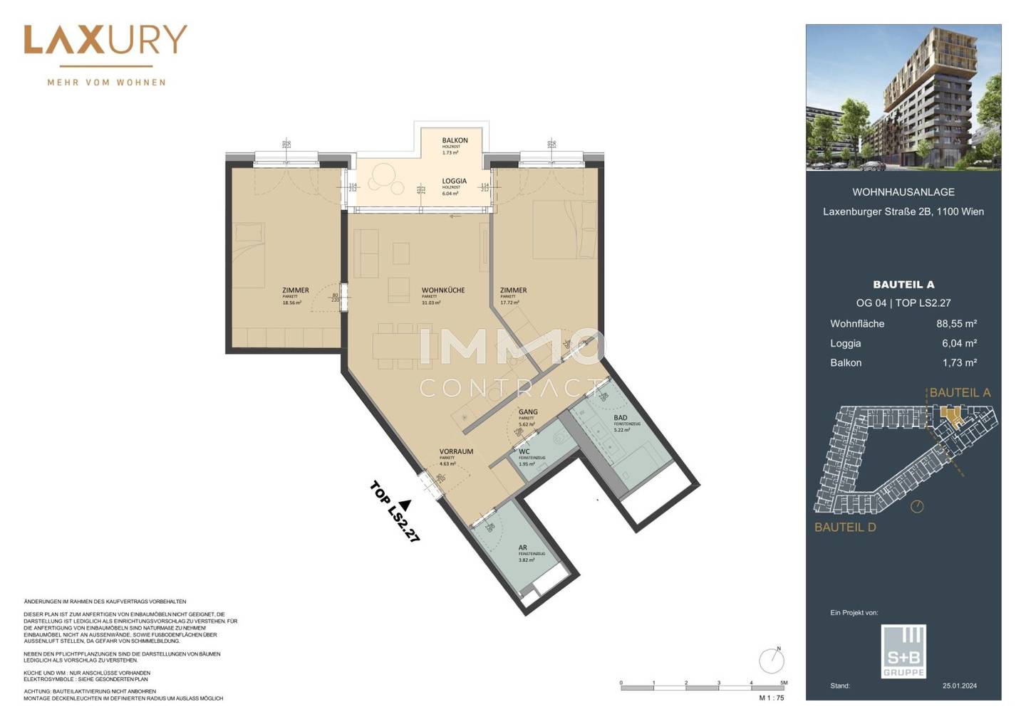 Apartment near main train station with balcony