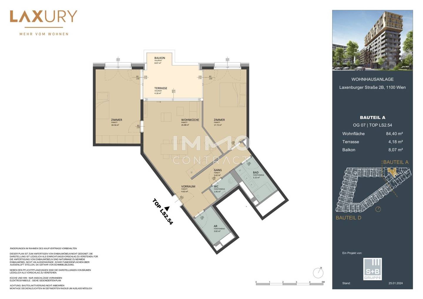 Wohnung nahe Hauptbahnhof Neubau Provisionsfrei