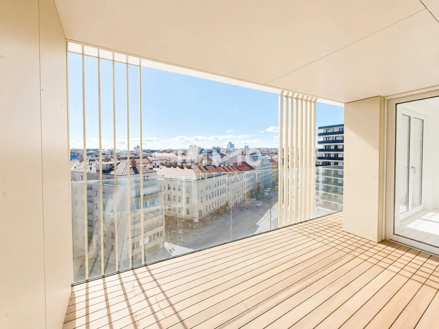 Wohnung beim Hauptbahnhof Erstbezug Balkon