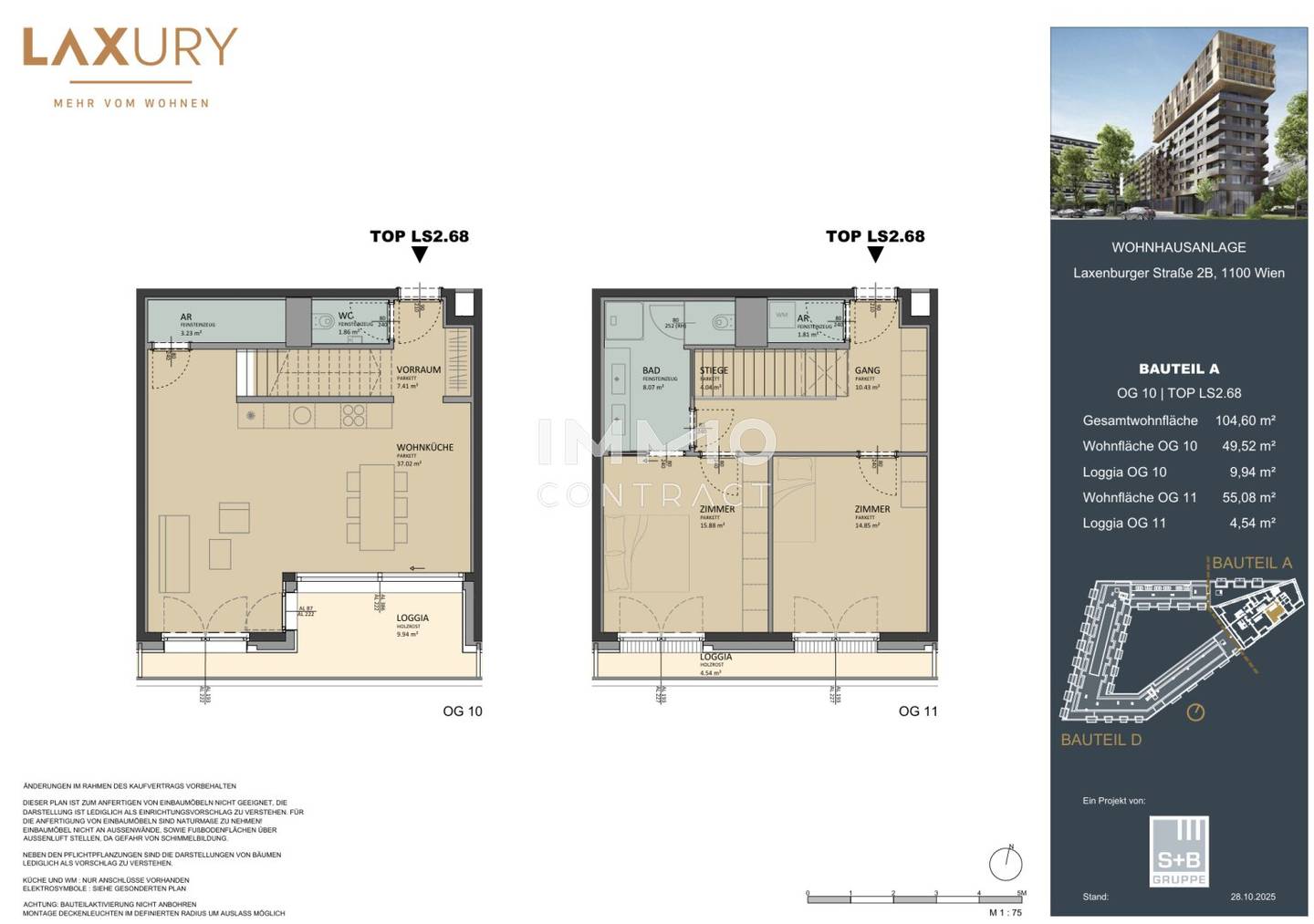Penthouse on the very top commission-free on two levels with high quality fittings Hauptbahnhof