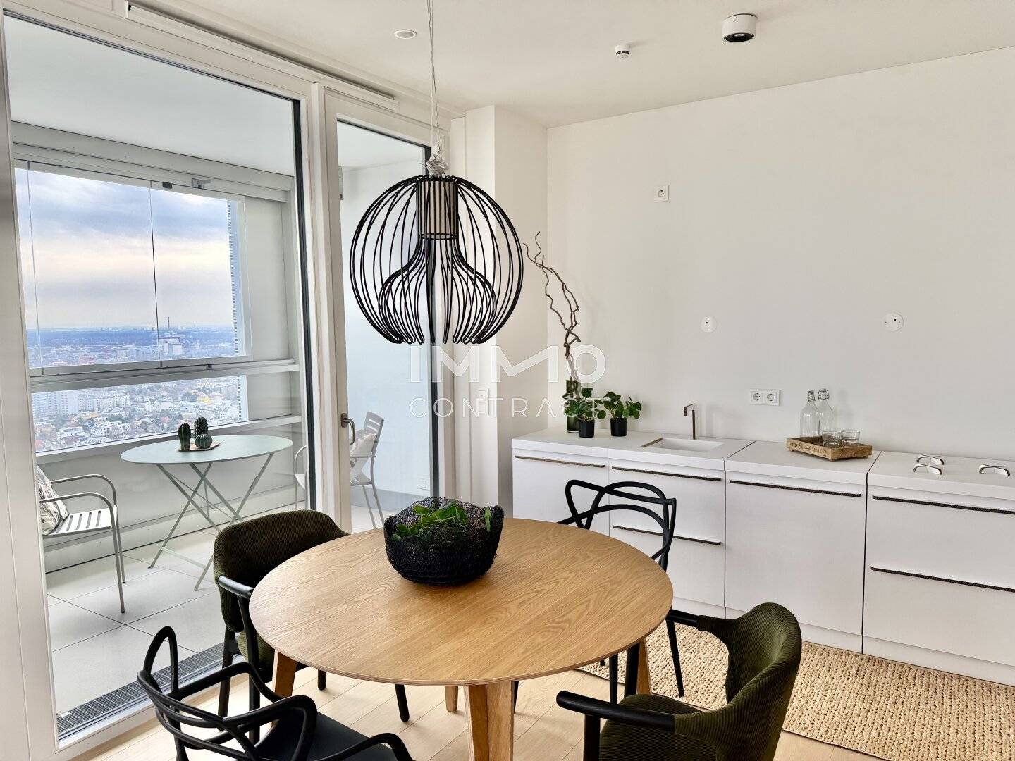 Wohnung mit Skyline Blick und Dachterrassenpool