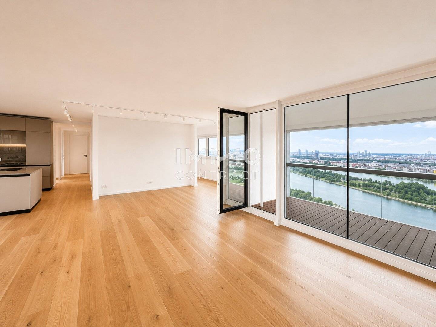 Commission-free and first occupancy: U1 Donauinsel - Luxurious property including daily holiday feeling