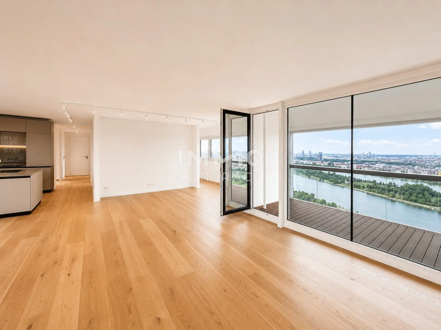 Commission-free and first occupancy: U1 Donauinsel - Luxurious property including daily holiday feeling