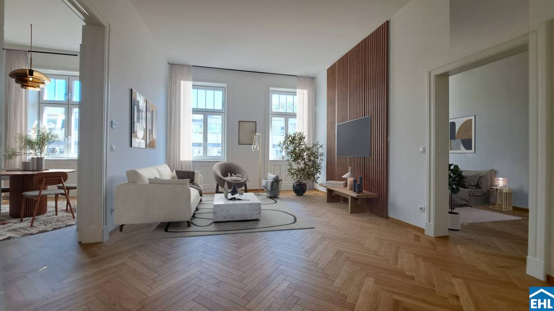 Wohnung Erstbezug nach Sanierung im Altbau