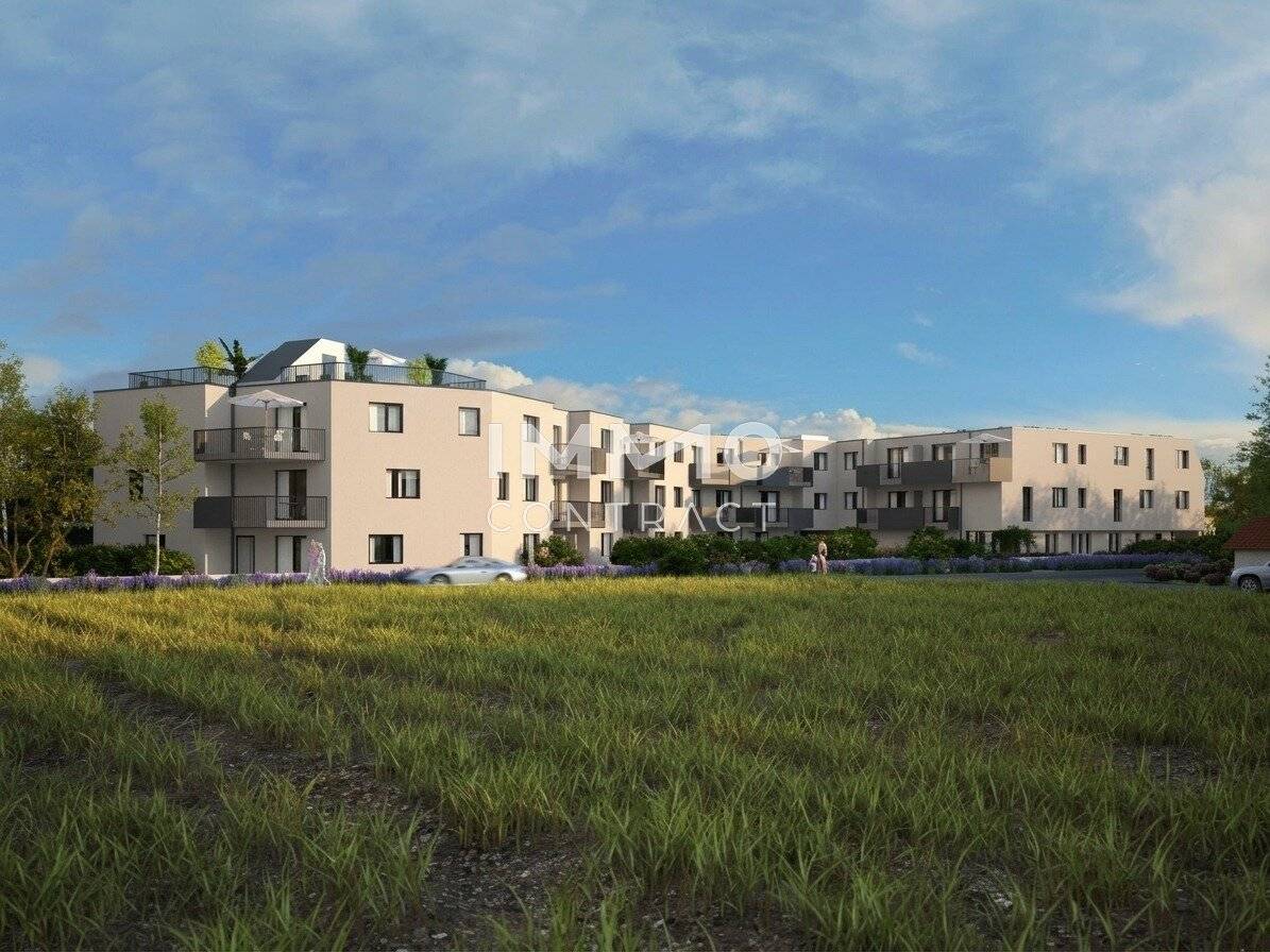 Dachgeschosswohnung mit Dachterrasse im Grünen