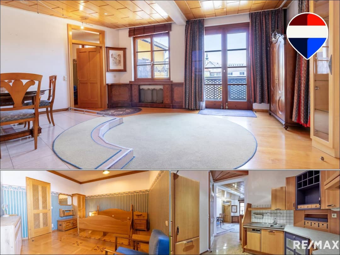 Apartment in city center with balcony and fully furnished