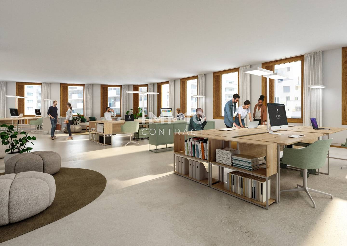 ROBIN Seestadt - Nachhaltiger Workspace in Wien 22